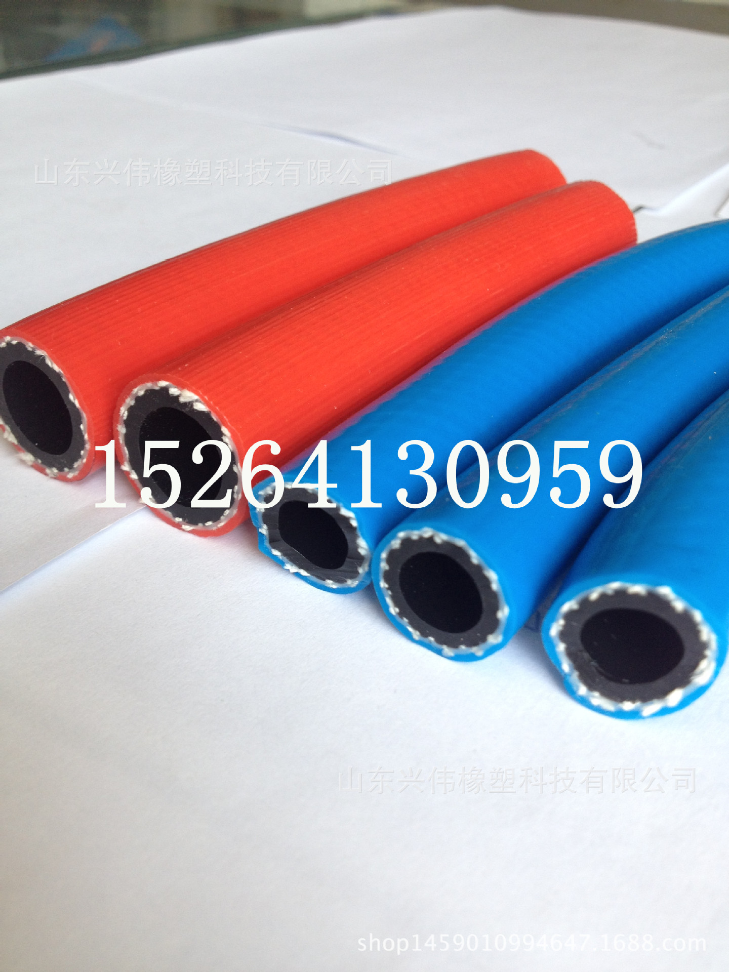 现货供应 8mm10mm13mm精品氧气管乙炔管 橡胶空气管 高压橡胶软管