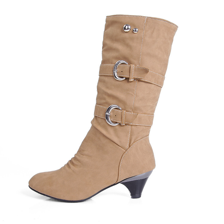 Bottes femme 15BL en PU artificiel - Ref 3354716 Image 42