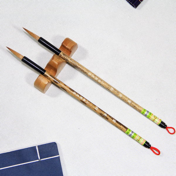 Shanghai Zhou Huchen's brushwork genuine lake pens Lingfei scripture…