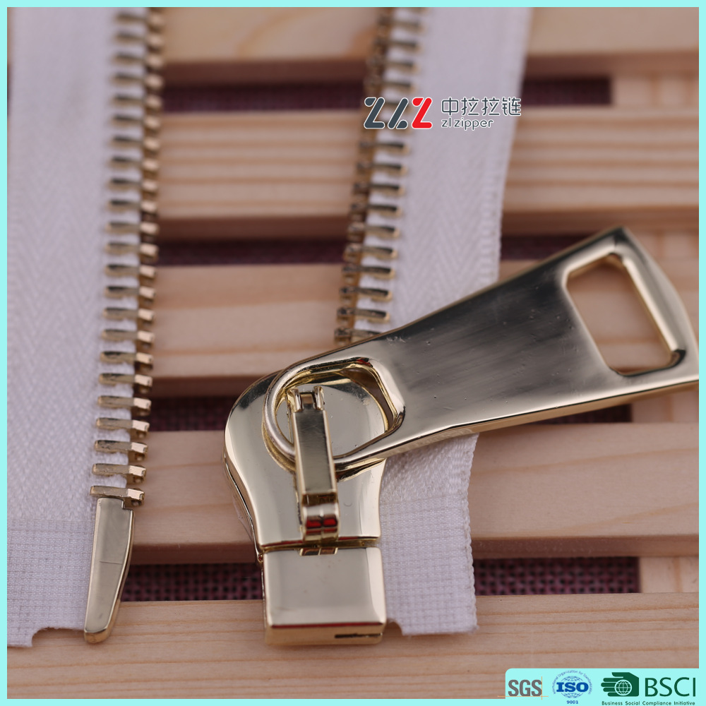 15#白叻普通欧款GL牙拉链 大箱包服装鞋子金属拉链 厂家直销