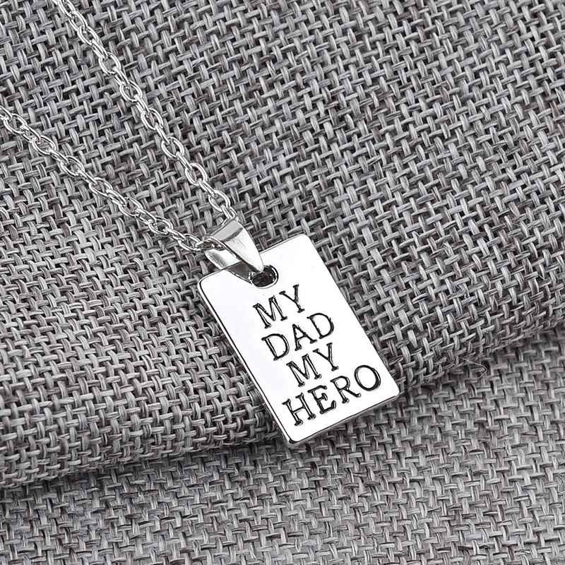 Dad Hero Pendant Necklace Image 2