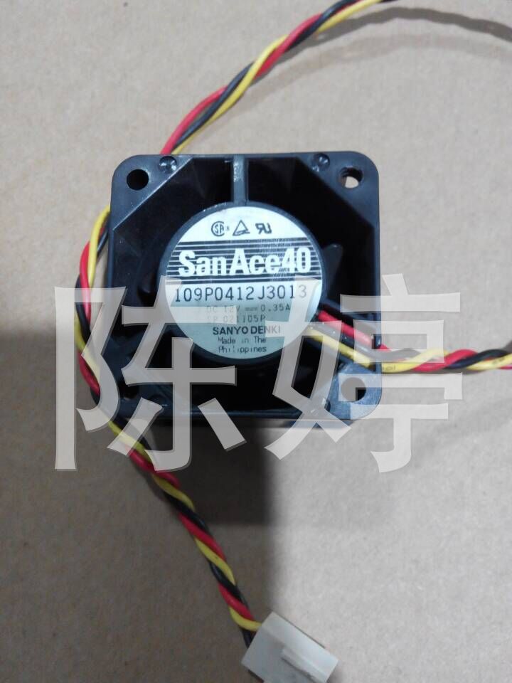 批发12V双滚拆机翻新散热风扇4028  0.35A