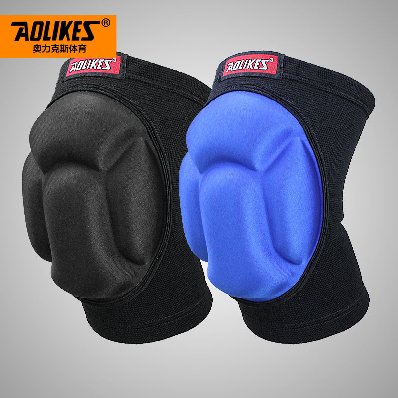 Fábrica directa espesa rodilla de colisión esponja rodilla de baile rodilla rodilla rodilla de rodilla al por mayor personalizada en stock