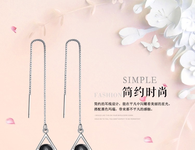 15三角形黑玛瑙耳线详情页 _001