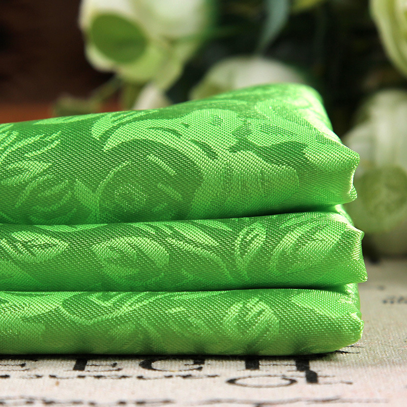 240T色丁提花面料75D*150D全涤礼盒内衬装饰布包装布时装提花面料