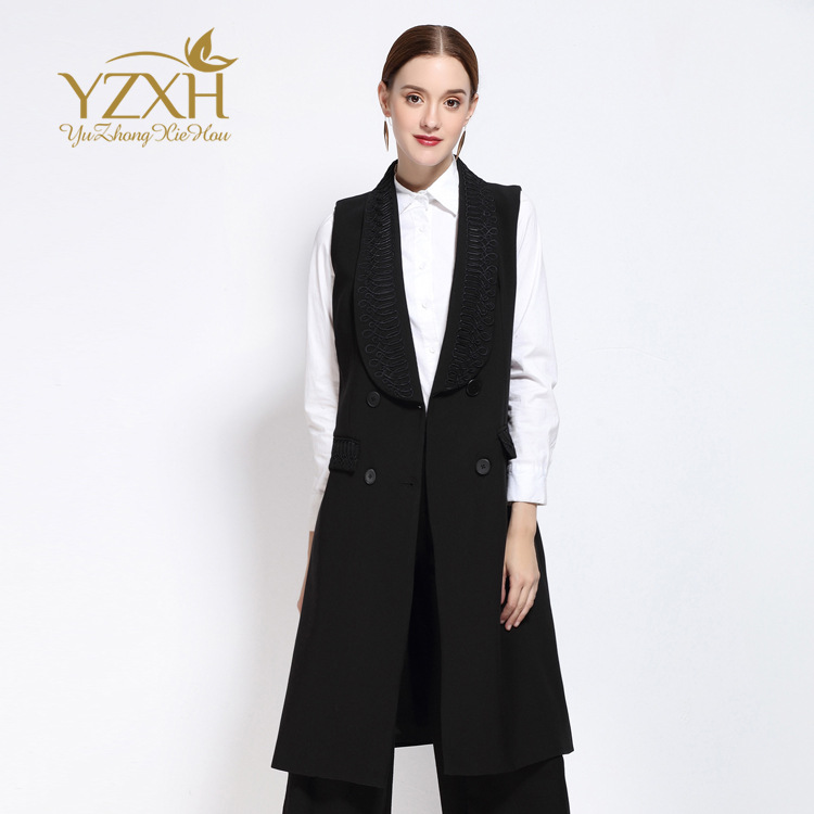 Gilet femme YUZHONGXIEHOU en Fibres mélangées - Ref 3318314 Image 7