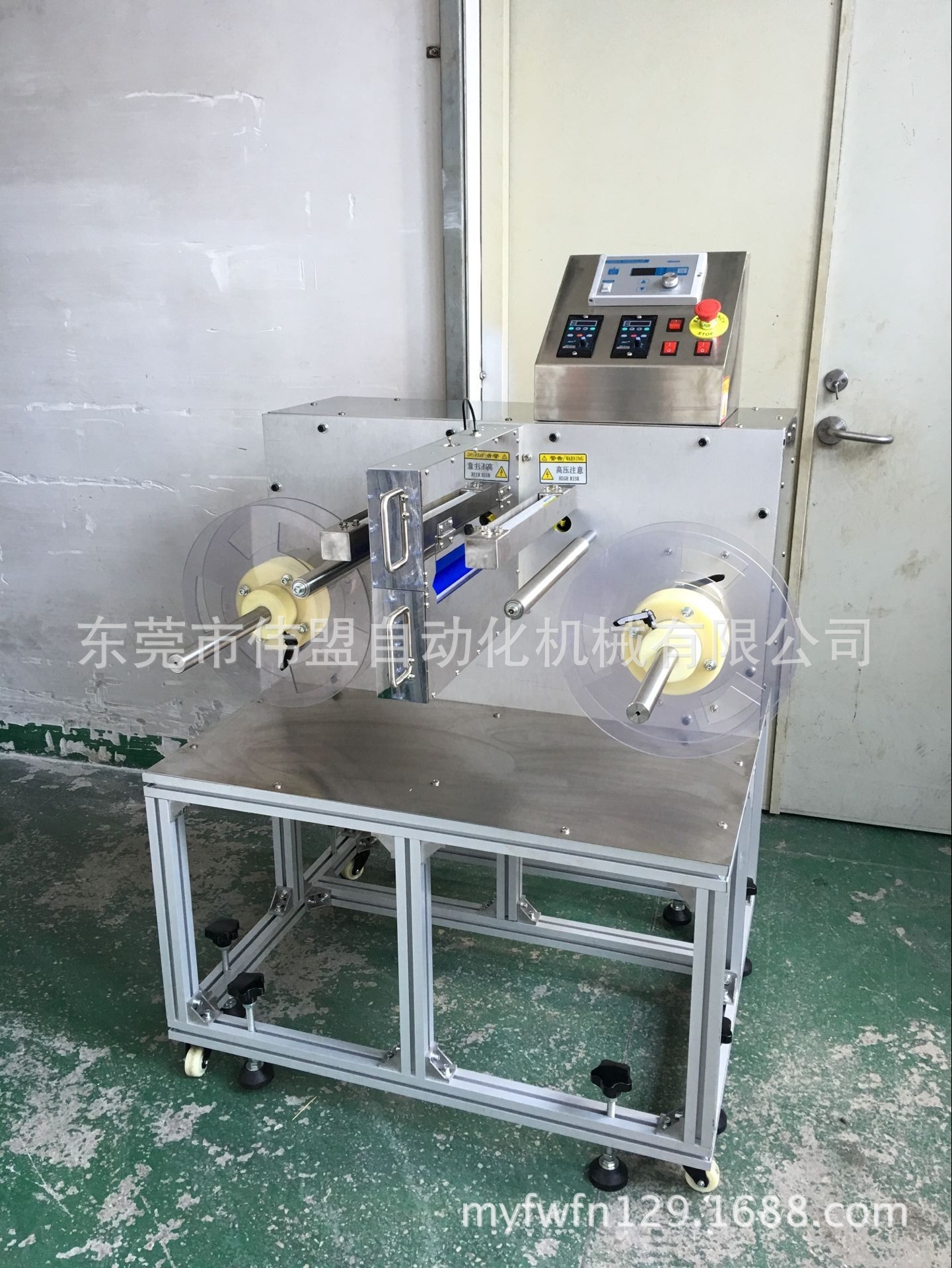 卷材清洁机，光学膜卷材除尘，光学膜卷材清洁，伟盟机械生产厂家