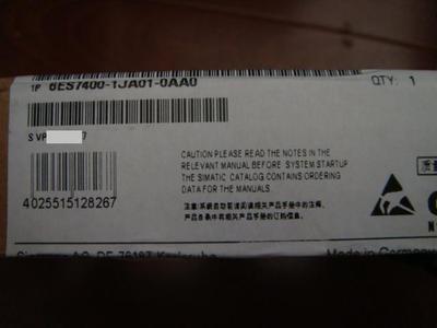 6ES7400-1JA01-0AA0 ȫ��ԭװ������ 6ES7 400-1JA01-OAAO