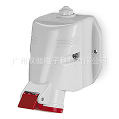 513.3256T 防水工业插座32A-6h/3P+E/380V 意大利进口明装插座