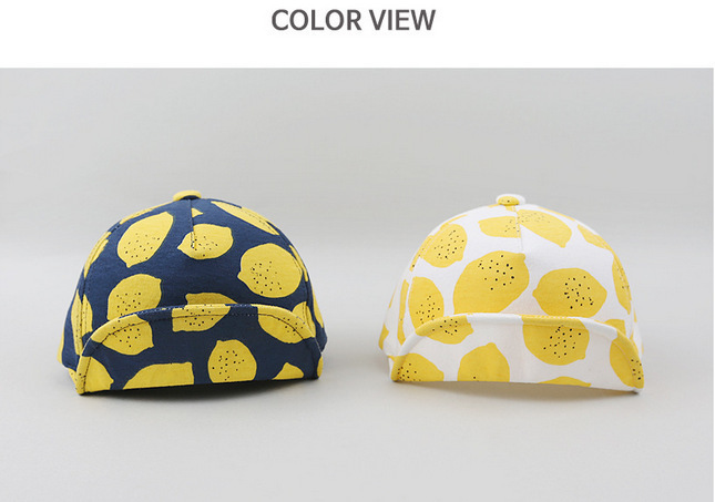 批发采购帽子-柠檬宝宝帽 夏婴儿帽 韩版儿童帽