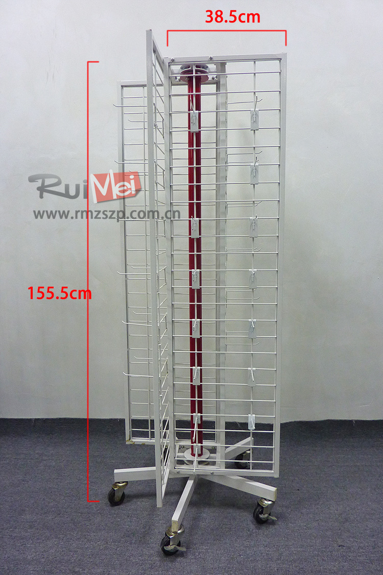 可拆卸旋转挂钩展示架 卡通贴纸展示架卡片架 饰品架手机挂件展架