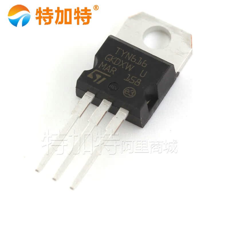 批发TYN616 TYN616RG单向可控硅 封装TO-220插件可控硅晶闸管