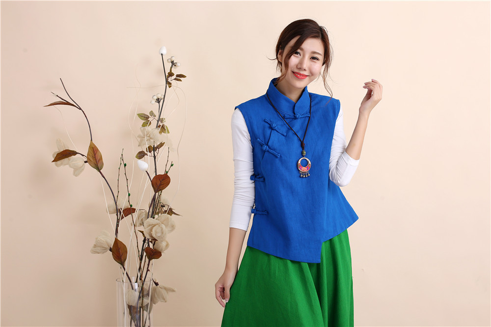 Gilet femme MA FAN TISSU en Chanvre - Ref 3316987 Image 41