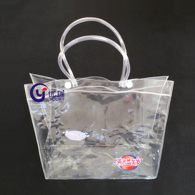 厂家批发pvc透明手提袋 塑料pvc手拎袋 定制pvc礼品包