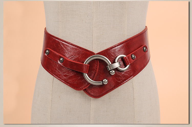 Dames riem breed elastisch veelzijdig tailleband modieus_voghion.com