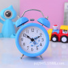 Exit Korean Shuangling Alarm Clock Silent 3 -inch Lazy Alarm (Pink)