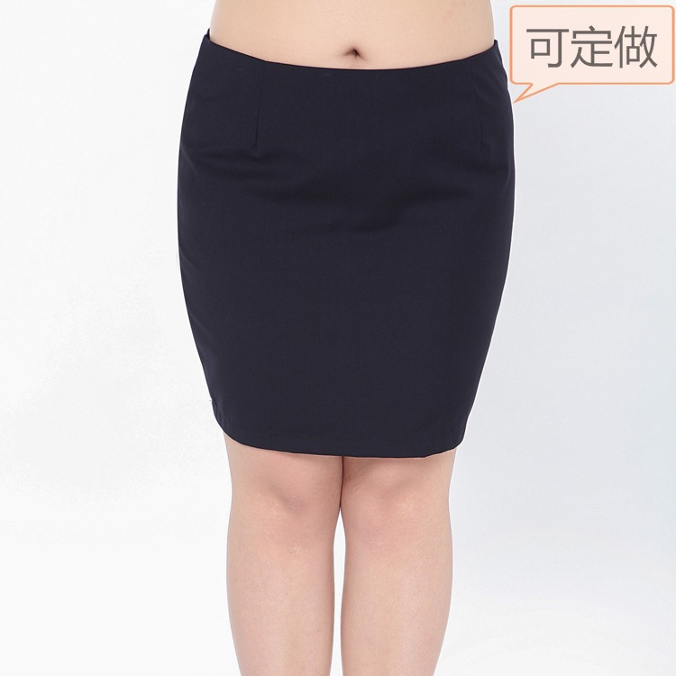 73#200斤大码女装短裙包臀裙职业裙工装一步裙半身 一件代发|ms