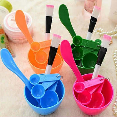 DIY Beauty Mask Bowl Mask Set Makeup Four piece suit tool wholesale Four Manufactor Direct selling