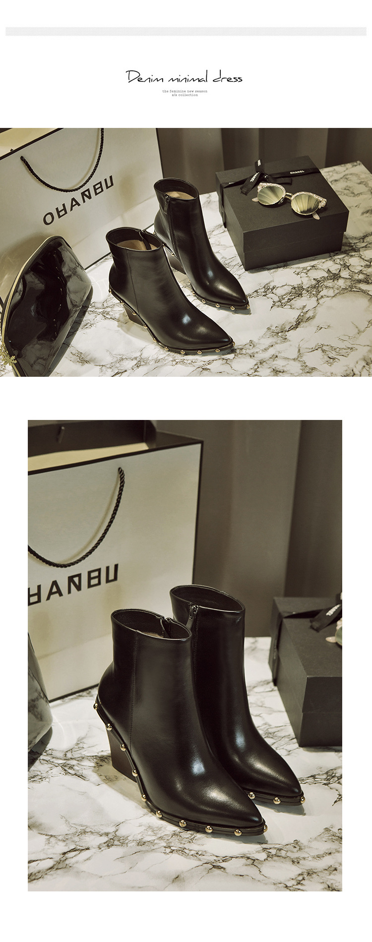 Bottes femme en En cuir - Ref 3354709 Image 32