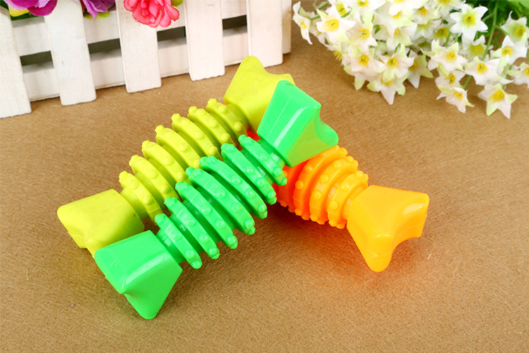 宠物玩具 厂家批发直销TPR耐咬橡胶狗玩具 狗狗无毒啃咬磨牙玩具