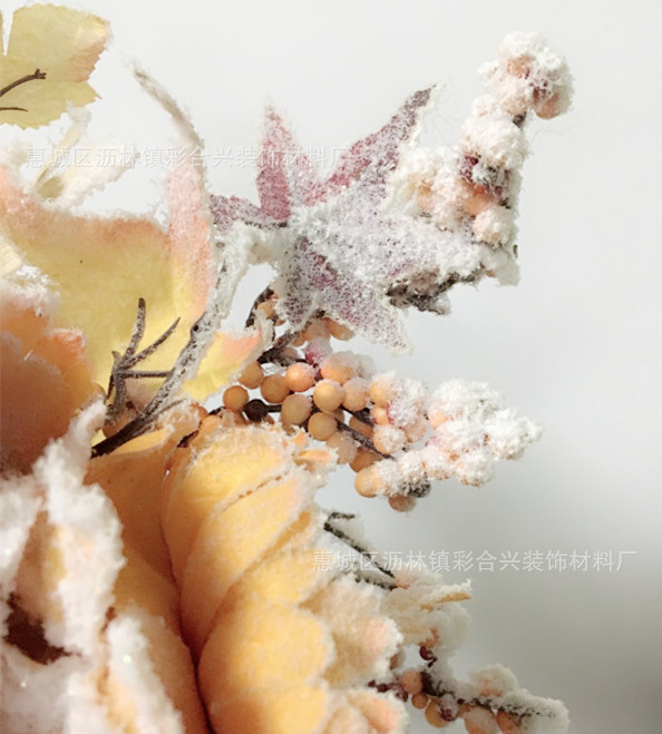 3391雪白雪绒粉 松果儿红果儿等工艺品雪效果装饰
