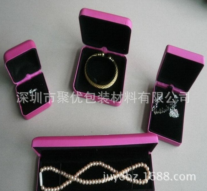 厂家直销定做植绒布首饰盒内托 戒指盒包装海绵内衬