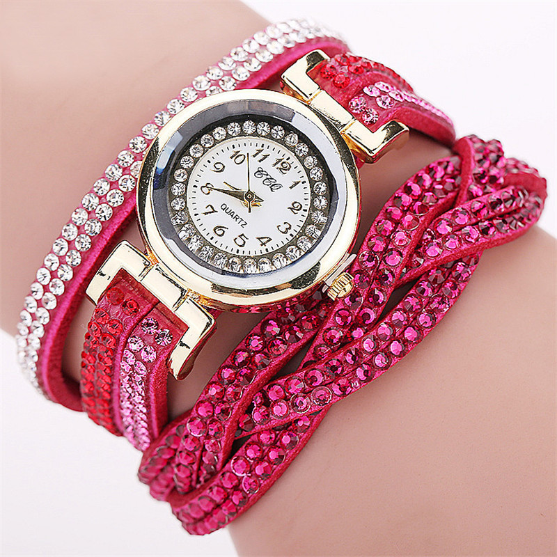 Twisted Velvet Bracelet Watch - Image 9
