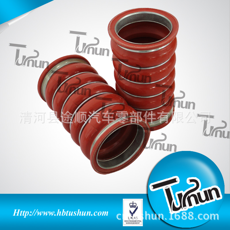 厂家直销欧系卡车 涡轮增压器硅胶管 OEM 20589122