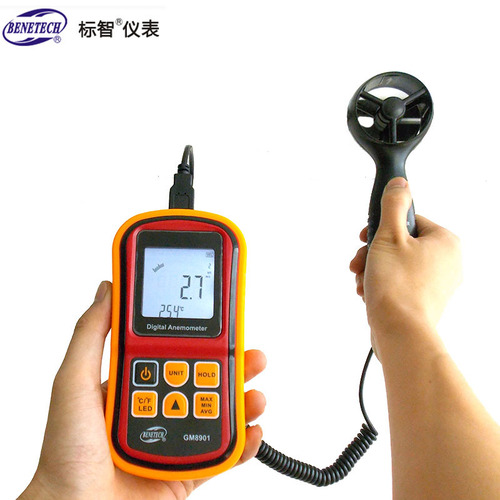 BENETECH/Standard GM8901 Anemometer Digital High-Precision Wind Speed Meter Wind Volume Handheld Wind Gauge