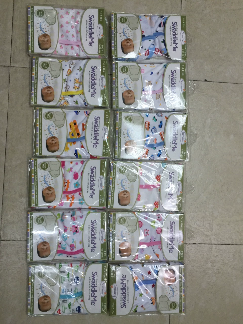 Cotton children's duvet for new born