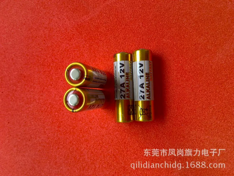 旗力电子 27A12V电池 遥控器 门铃卷闸门 电子 灯具12V27A电池