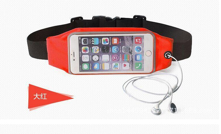 new pattern motion mobile phone Waist pack Leica PVC5.5 outdoors on foot Bodybuilding Theft prevention invisible Close leisure time Waist pack