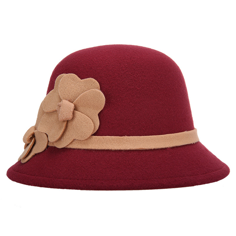 2020 Otoño e Invierno Nuevo estilo coreano sombrero de lana sombrero de moda sombrero de mujer de moda sombrero de lavabo directo de fábrica entrega de una pieza