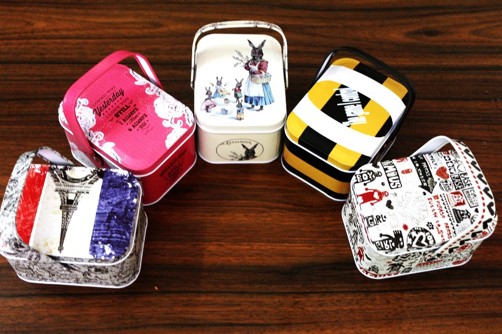 金属盒-浩平现货直销半岛铁盒手挽罐糖果罐包