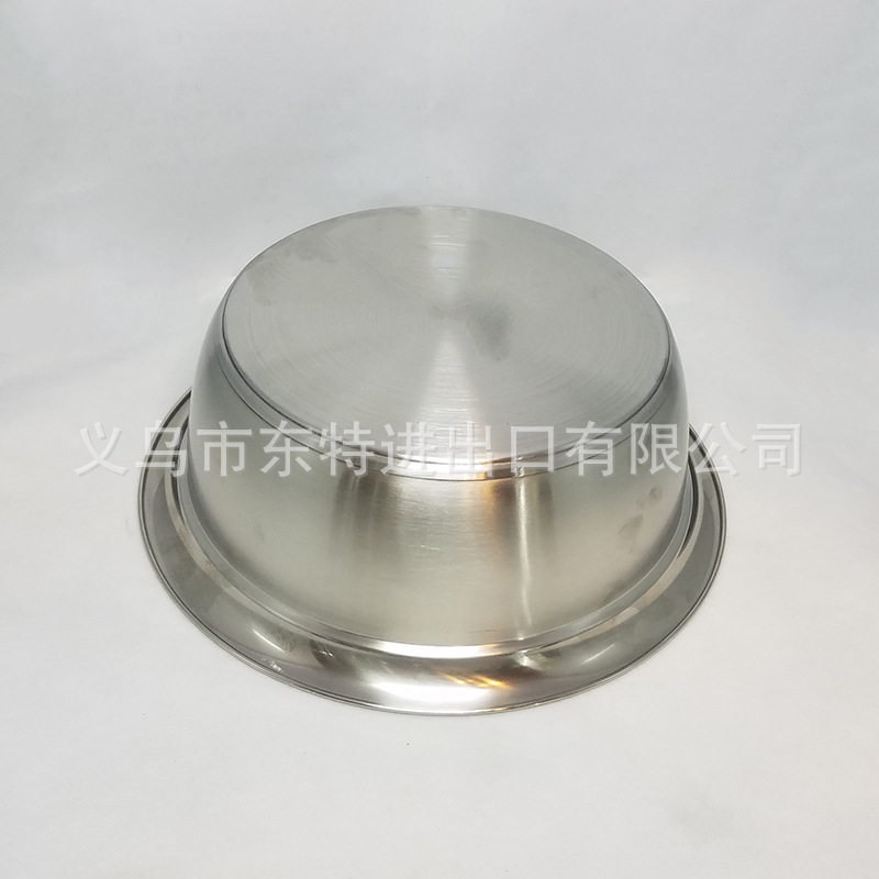 Factory direct sales of stainless steel multi-purpose double-base soup pot, household soup pot, noodle soup pot, gift pot detail image 5