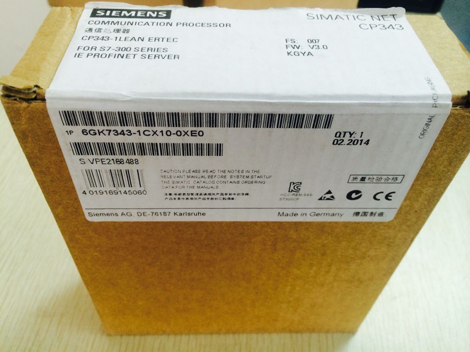 西门子全新原装6GK7343-1CX10-0XE0 6GK7 343-1CX10-0XE0 现货