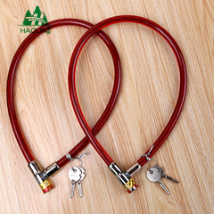 【Factory Direct Supply】Chain Lock Bicycle Lock Electric Bike Anti-Theft Lock 18*80 Cross-Thread Steel Wire Lock