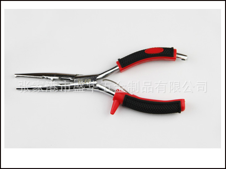 赛恩斯 路亚专用弯嘴钓鱼钳控鱼钳摘钩钳装钩钱多功能钓鱼钳子