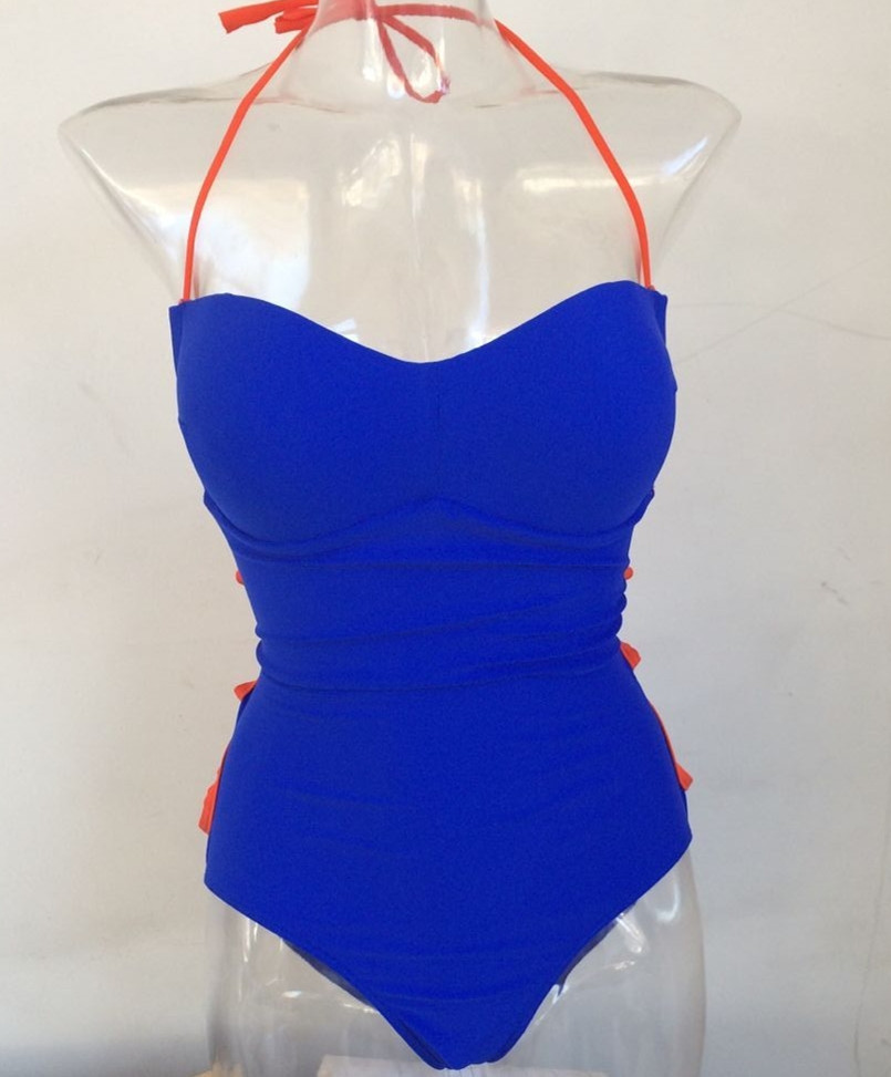 2019 2017 Womens Black Blue Back Multi Sling Backless Wrap Bathing Suit