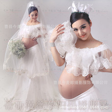 速卖通Ebay2018新款孕妇装孕妇写真服孕味拍照服装影楼孕妇照服装