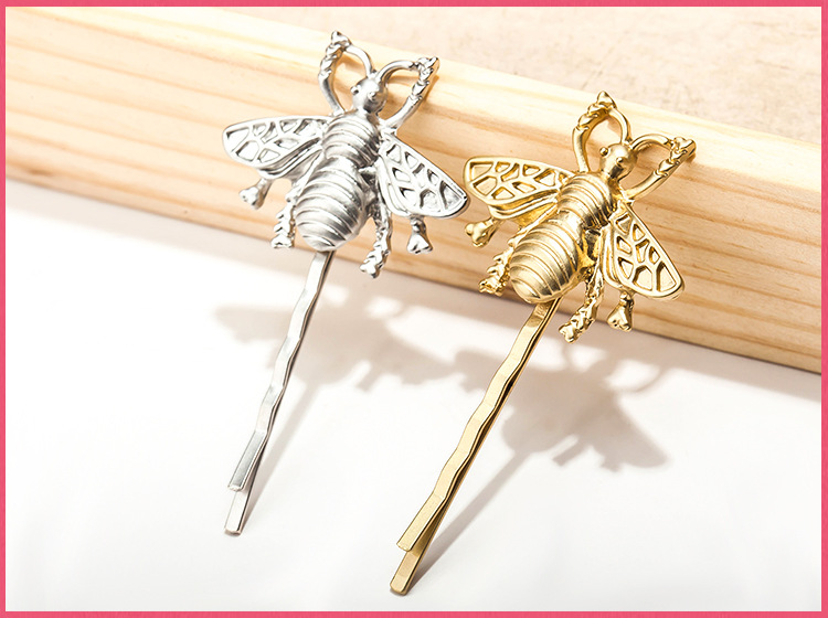 New Hair Accessories Jewelry Fashion Little Bee Hair Clip Side Clip Wholesale display picture 2