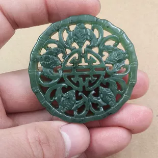 Jasper from Khotan district, pendant, wholesale