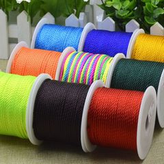 2mm net cord, crystal bead cord plaything cord Chinese knot thread cord woven Taiwan jewelry thread wholesale