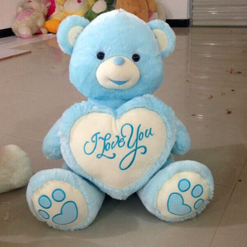 Plush cute doll, toy with bow, with little bears