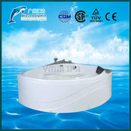 厂家供应 蓝海豚CRT系列按摩浴缸 亚克力按摩浴缸