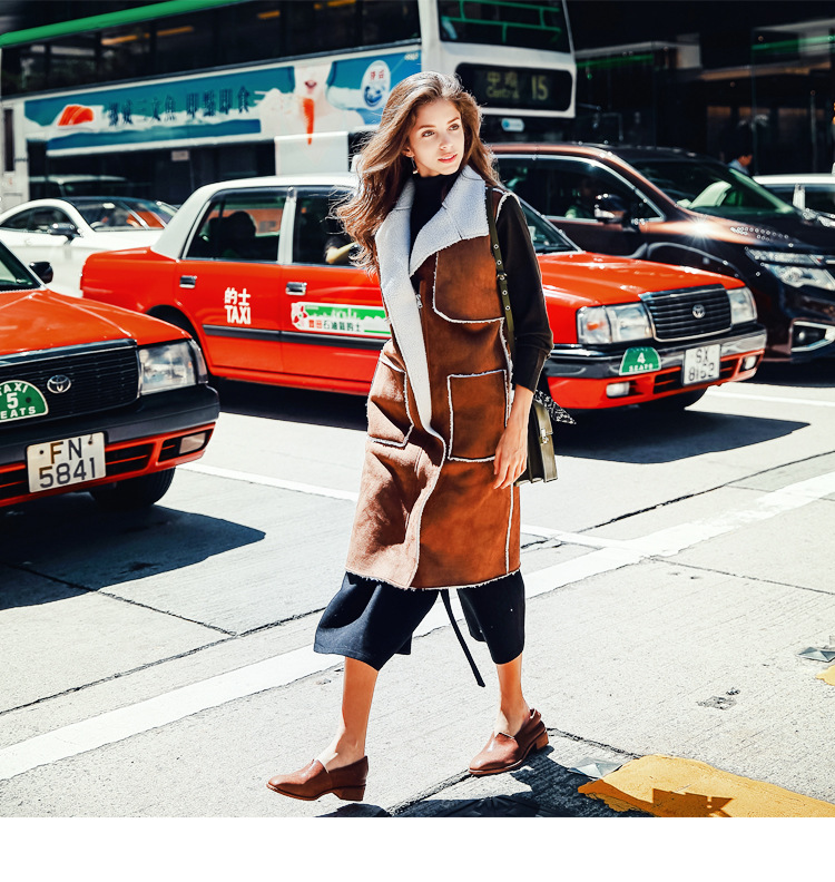 Gilet femme MOFFI en Match de fourrure - Ref 3318308 Image 10