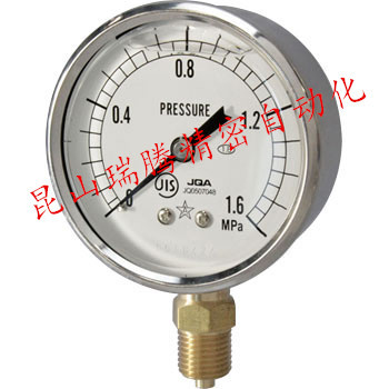 MIGISHITA右下精器GLT-21-1.6MP压力表AU1/4×60×1.60MPa