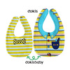 Waterproof cotton double-sided children's eating bib