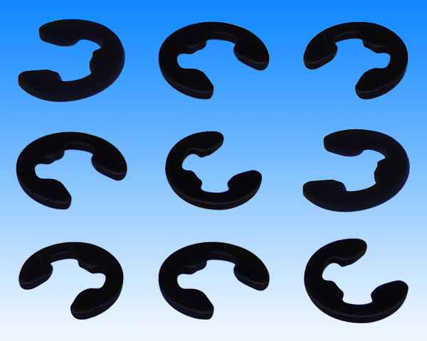 E型卡环 E形开口介子开口挡圈  E型介 E型卡环