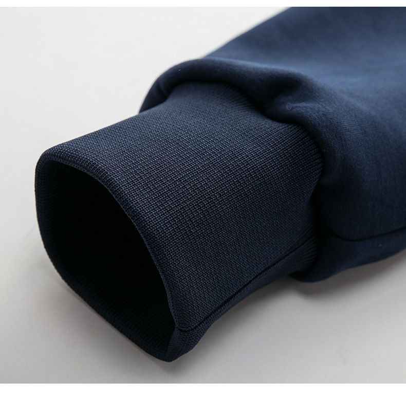 Men's Clothing large size embroidered men's pure cotton sweatshirt jacket men's hooded sports casual Korean style fleece sweater single coat_viptrois.com